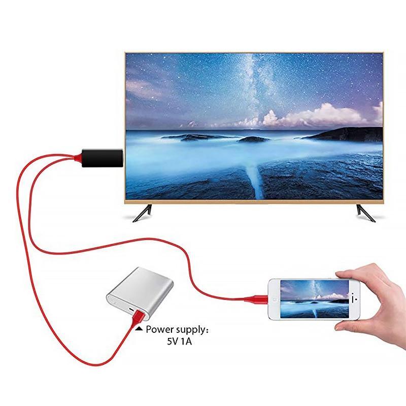 Adaptador Móvel 1080P Sem Atraso de Celular para TV HDMI - FLUA EXPRESS